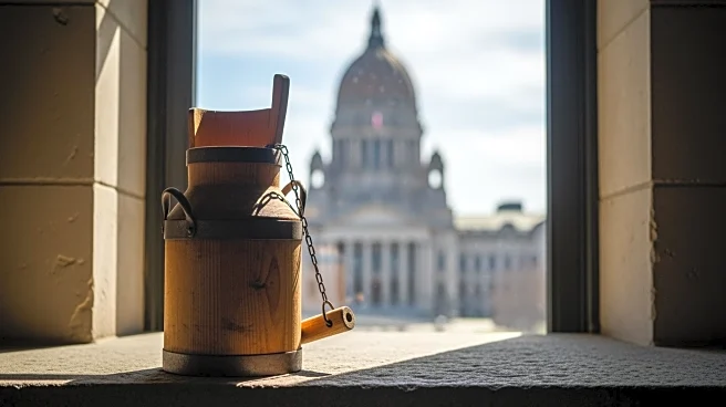 Israeli Dairy Farmers Protest Against Smotrich's Reform at Knesset