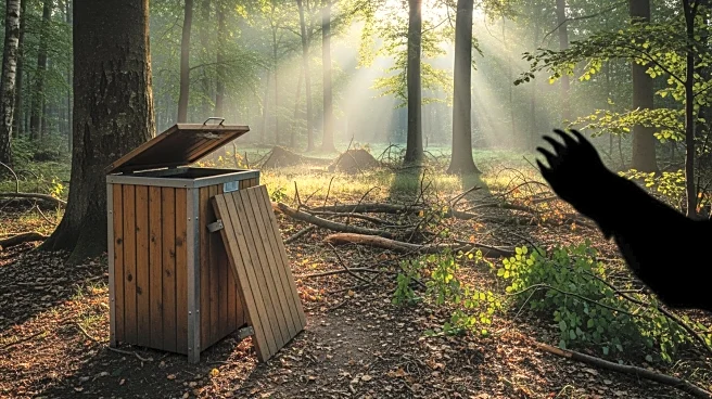 Dog's Unexpected Bravery: Keeshond Chases Bear Away from Trash