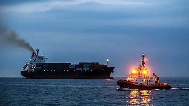 Russian Rescue Service Responds to Explosion and Fire on MSC Boxship in Gulf of Finland
