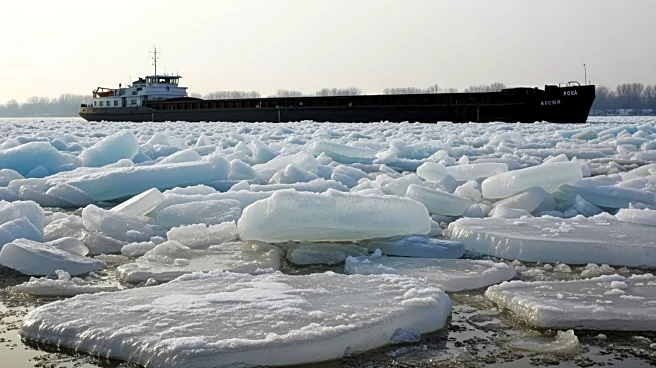 Ice in Delaware River Blocks Road Salt Shipments to Philadelphia
