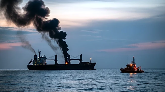 Russian Rescue Service Responds to Explosion and Fire on MSC Containership in Gulf of Finland