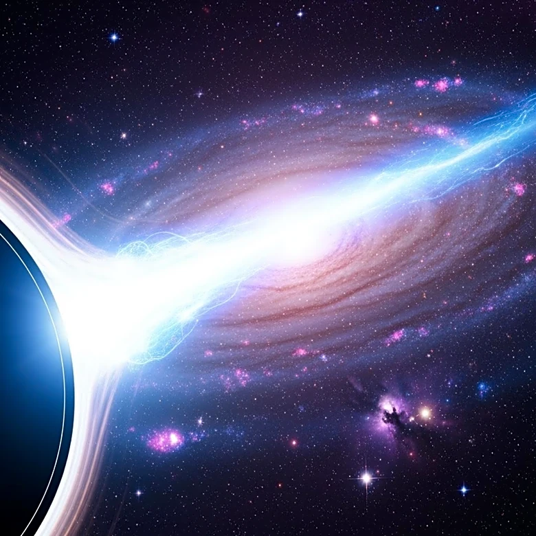 Astronomers Discover Supermassive Black Hole Jet with Unprecedented Energy Output