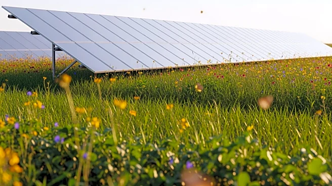Solar Panels on Farms Enhance Biodiversity and Boost Agricultural Productivity