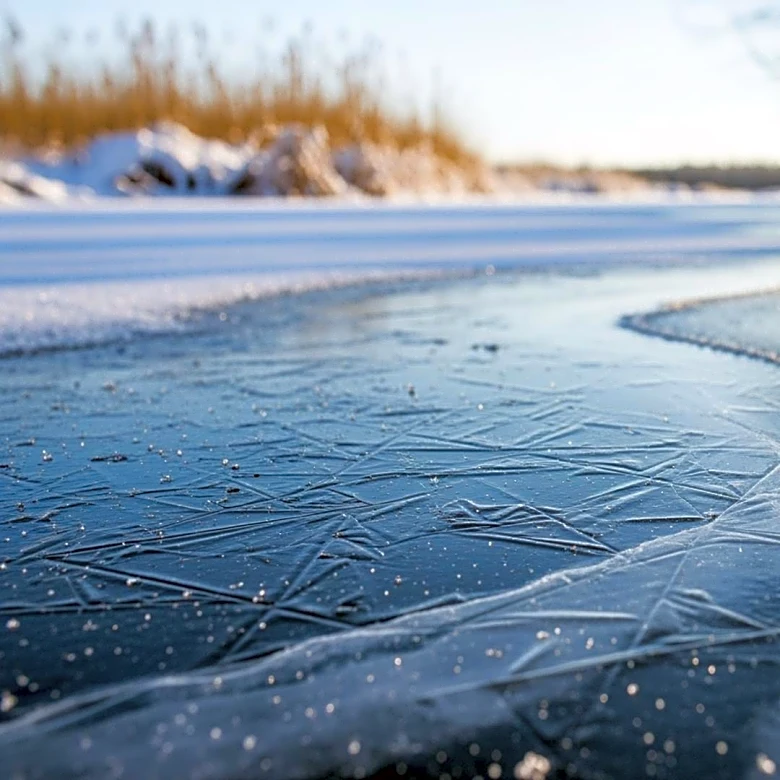 NYPD Issues Safety Warning Against Walking on Icy Lakes and Ponds