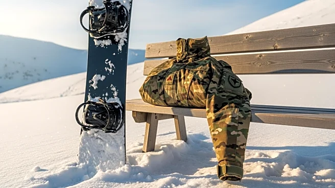 U.S. Army Soldier Balances Military Service and Snowboarding Ambitions