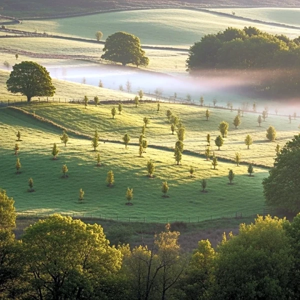 Study Highlights Need for Extensive Tree Planting to Achieve Net-Zero Emissions in Scotland's Livestock Sector by 2050