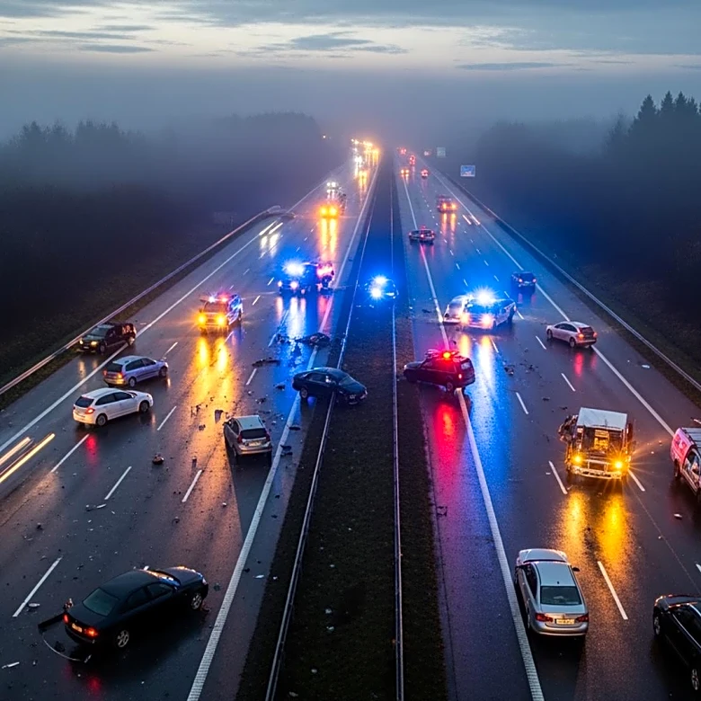 25-Vehicle Crash on Pennsylvania Highway Leaves Drivers in Harrowing Situations