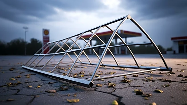 Severe Winds Cause Canopy Collapse at Pompton Lakes Gas Station