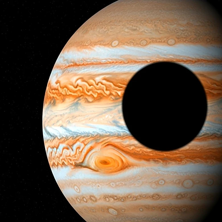 Europa's Transit Across Jupiter Offers Astronomical Spectacle