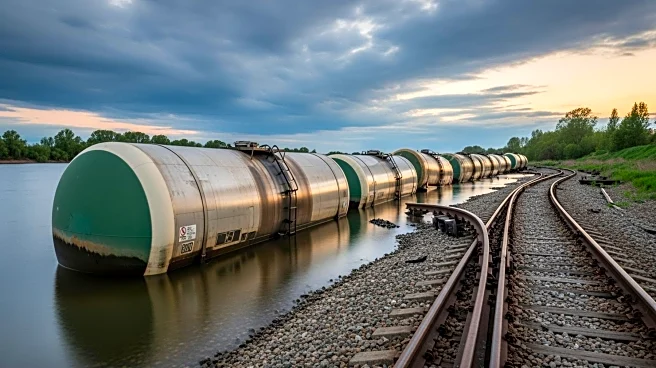 Freight Train Derails in Connecticut, Liquid Propane Cars Enter River