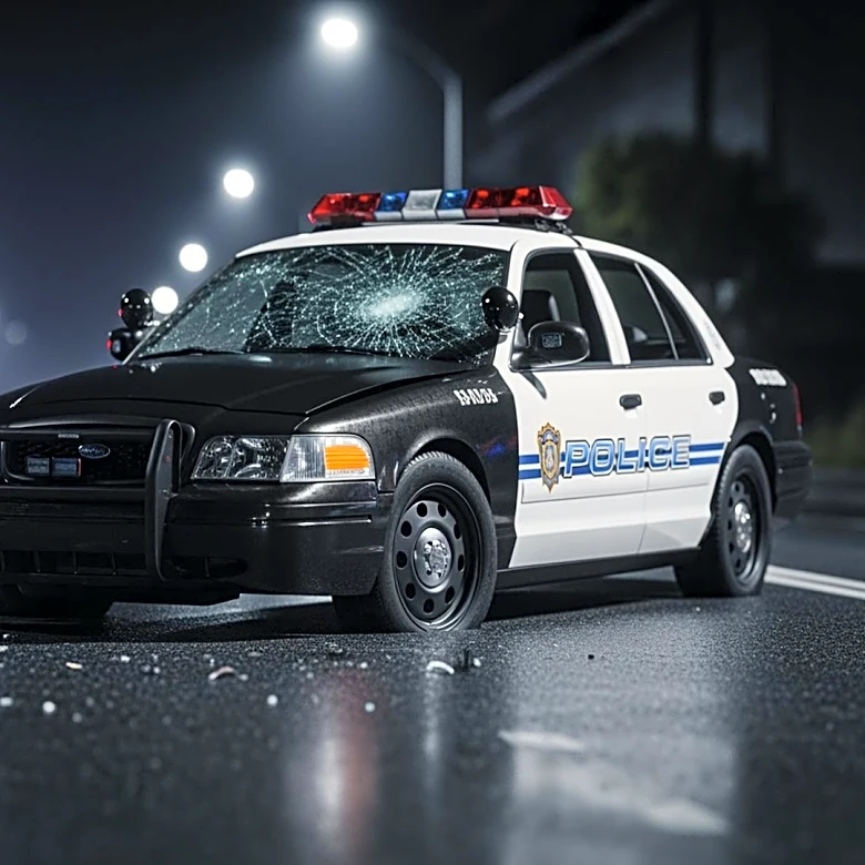 Los Angeles Police Pursuit Ends in Violent Crash, Injuring One