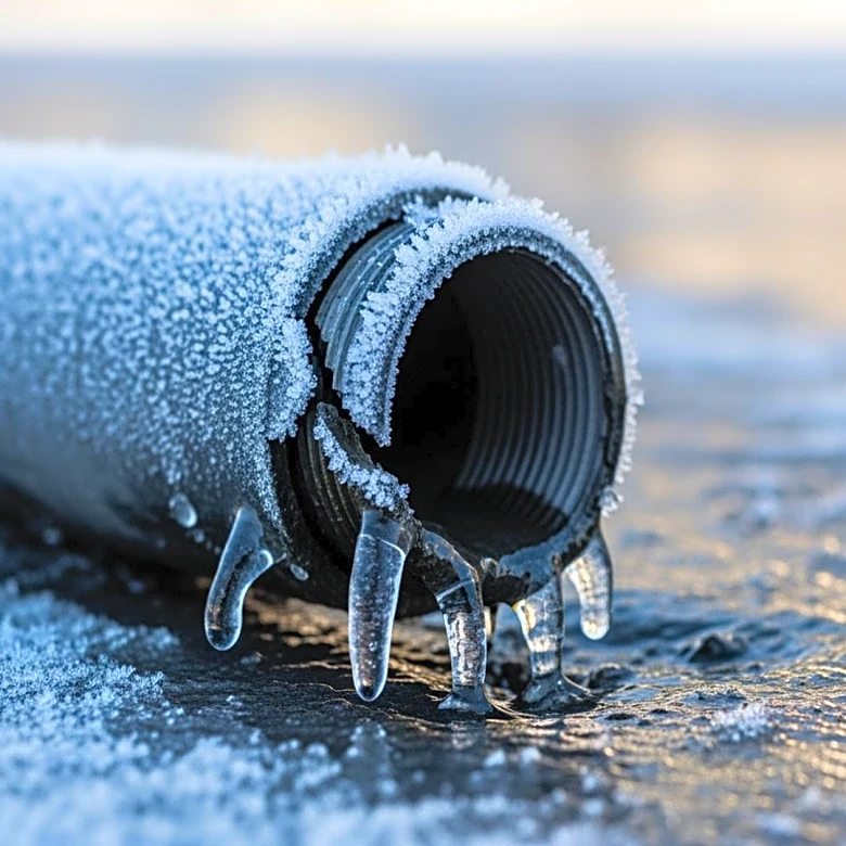 Philadelphia Water Main Break Causes Icy Conditions Amid Auto Show