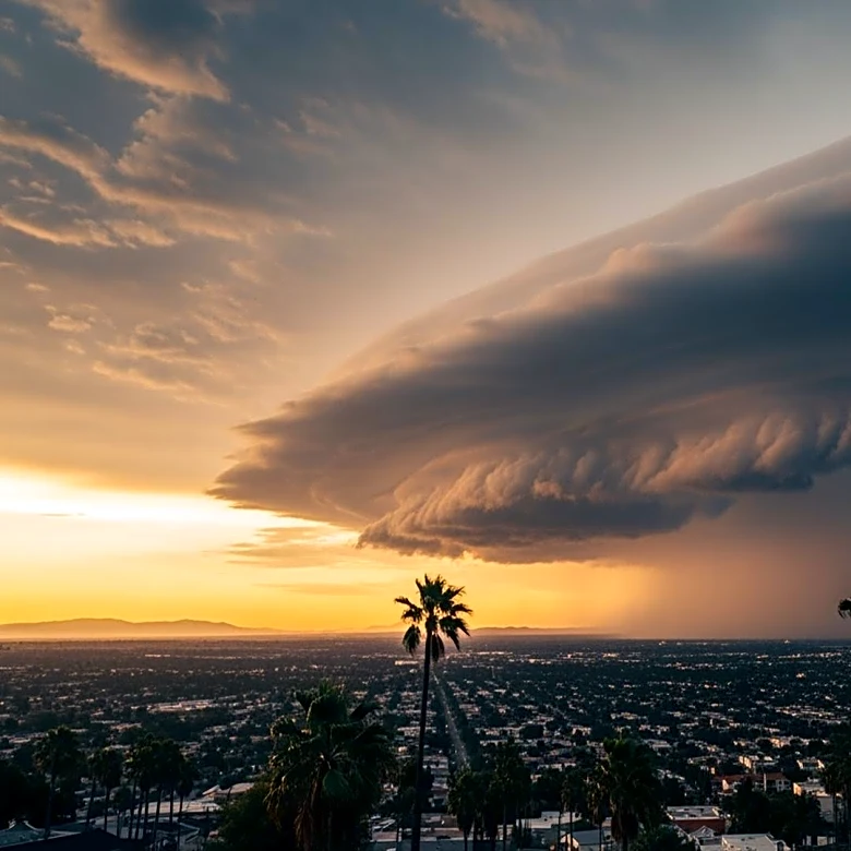National Weather Service Predicts End to L.A.'s Warm Spell with Incoming Storms