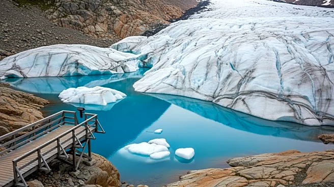 Melting Glaciers Attract Tourists, Highlighting Climate Change Challenges