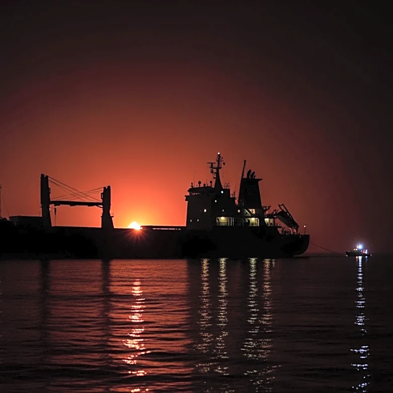 Freight Ferry Fire Off Isle of Wight Under Control, No Injuries Reported