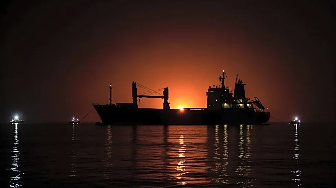 Freight Ferry Fire Off Isle of Wight Under Control, No Injuries Reported