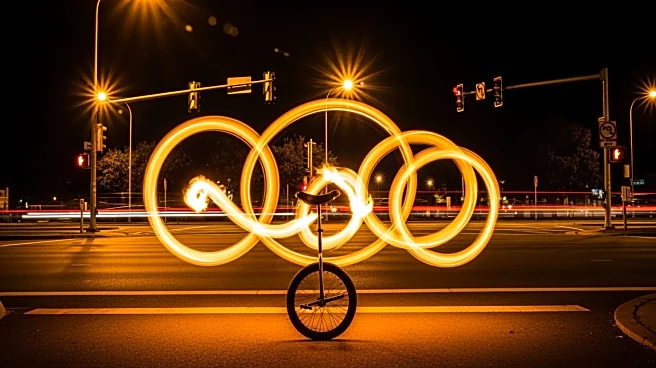 Fire-Juggling Unicyclist Creates Stir at Colorado Intersection