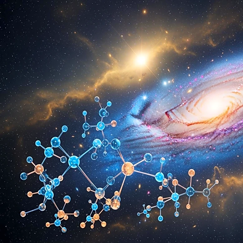 James Webb Space Telescope Uncovers Rich Organic Molecules in Distant Galaxy