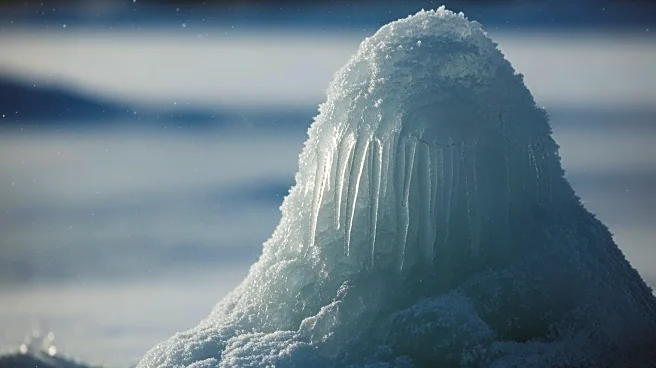 Ice Volcano Forms in Upstate New York Amid Frigid Temperatures