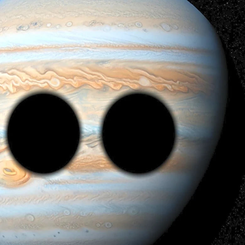 Astronomy Event: Ganymede and Io's Shadows Transit Jupiter, Visible Across U.S.
