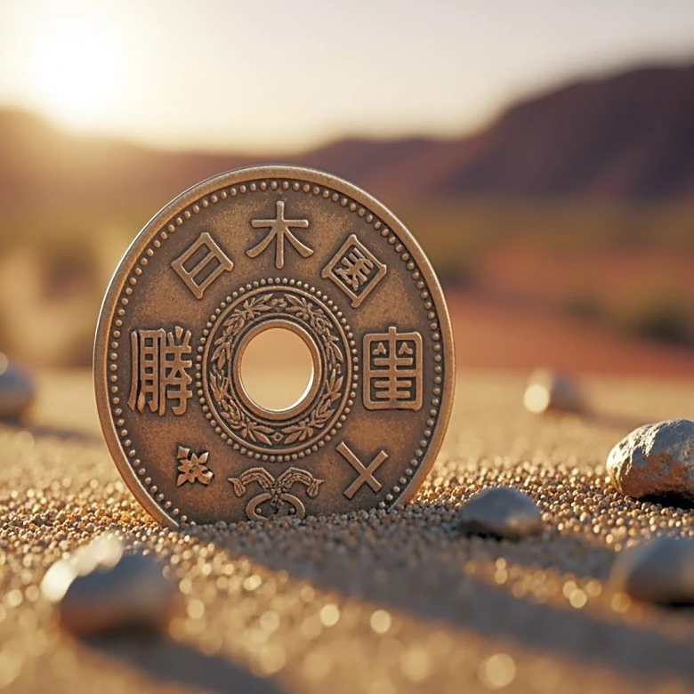 Rare Japanese Coin Discovered at Australian Gold Rush Site