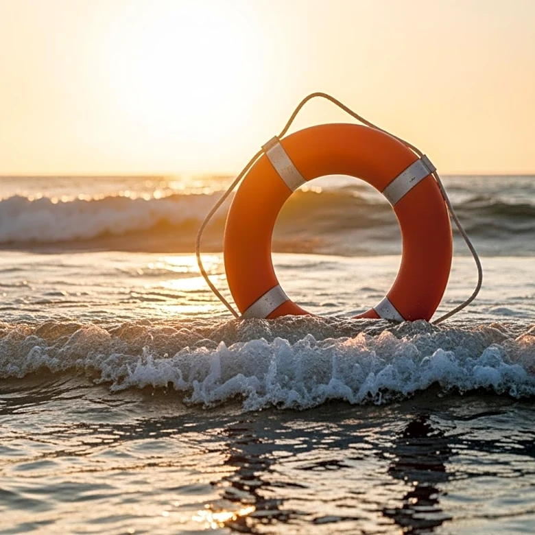 Heroic Boy's Swim Saves Family Swept Out to Sea