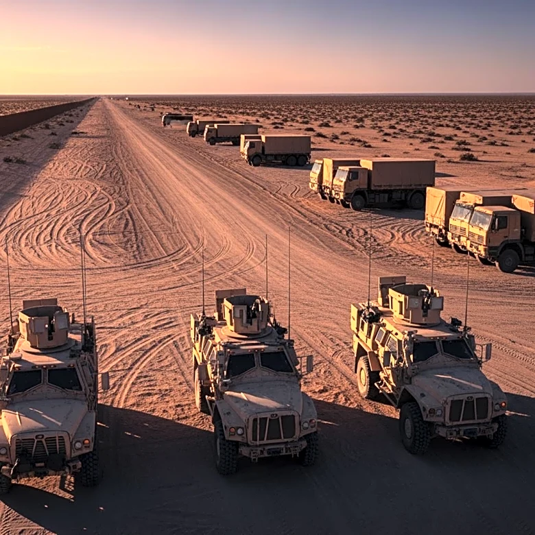 IDF Monitors Egyptian Border Amidst Truck Gatherings, Deploys Military Assets