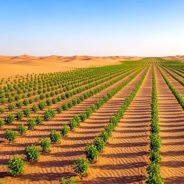 China's Afforestation Efforts Transform Taklamakan Desert into Carbon Sink