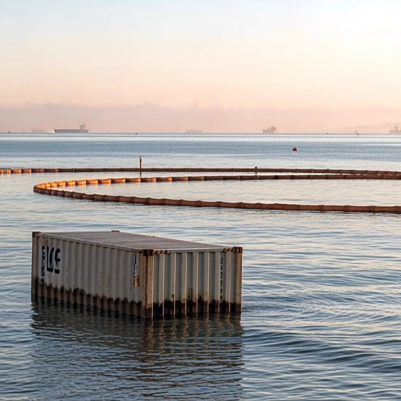 Thailand Manages Oil Spill and Container Recovery from Sunken Cargo Ship