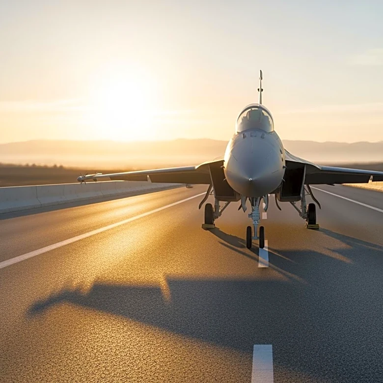 Indonesian Air Force Conducts Highway Aircraft Operations to Enhance Crisis Preparedness