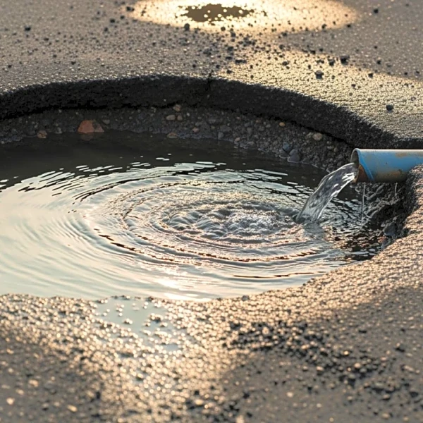 Conshohocken Sinkhole and Water Main Break Disrupts Traffic