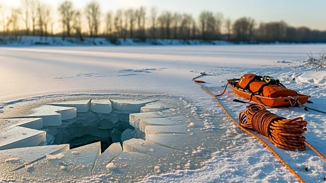 FDNY Firefighters Conduct Heroic Ice Rescue in Queens