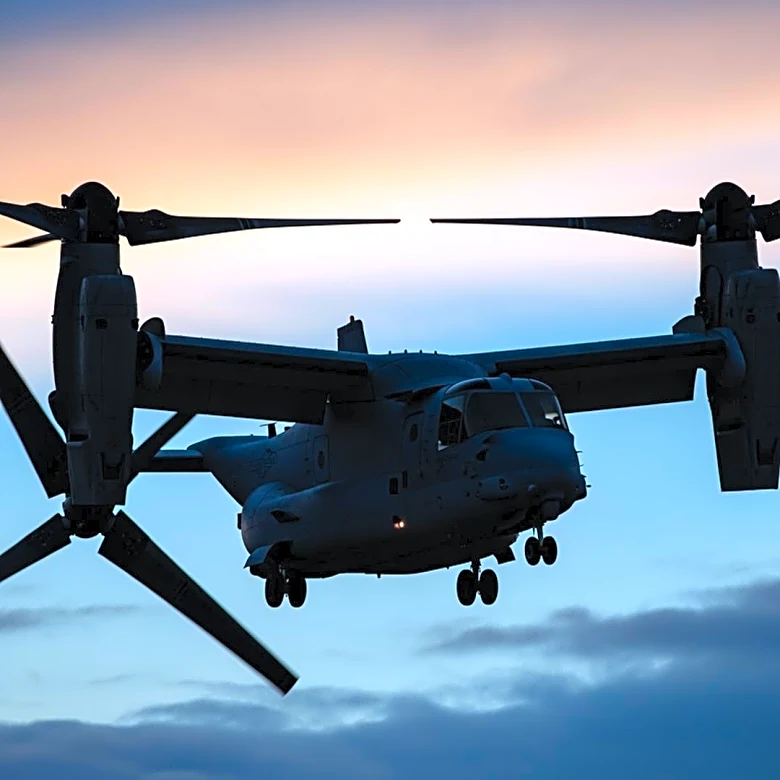 Marine Corps V-22 Osprey Faces Mechanical Issues, Prompting Emergency Landing