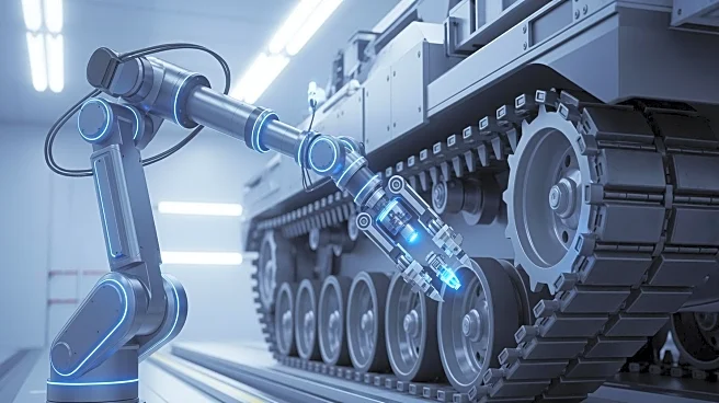 IDF Introduces AI Robot for Efficient Tank Maintenance, Reducing Soldier Exposure to Hazards