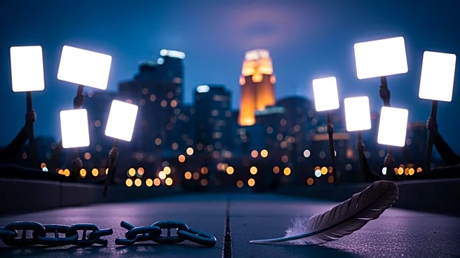 Anti-ICE Protesters Rally in Minneapolis, Questioning Federal Immigration Policies