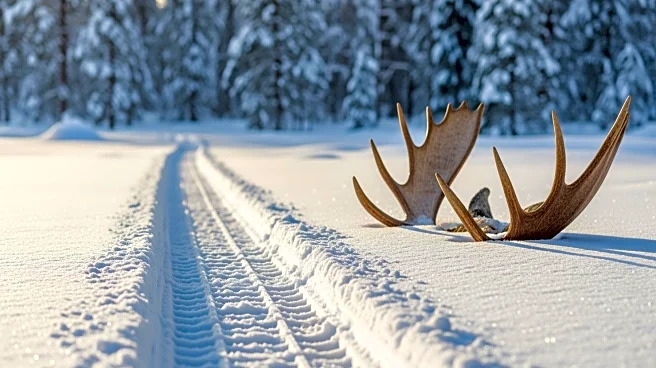 Snowmobile Riders in New Hampshire Rescue Moose Trapped in Snow, Highlighting Wildlife Conservation Efforts