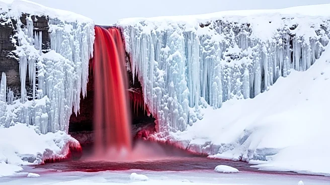 Scientists Uncover Mechanism Behind Blood Falls Phenomenon in Antarctica