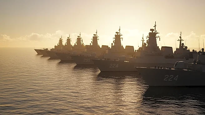 India's Naval Strength Showcased in International Fleet Review with U.S. Participation