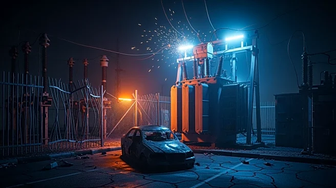 Las Vegas Police Investigate Terrorism Event After Vehicle Attack on Power Substation