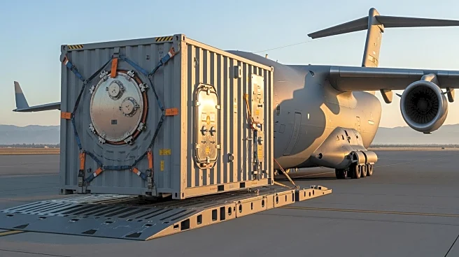 U.S. Military Demonstrates Nuclear Reactor Airlift from California to Utah