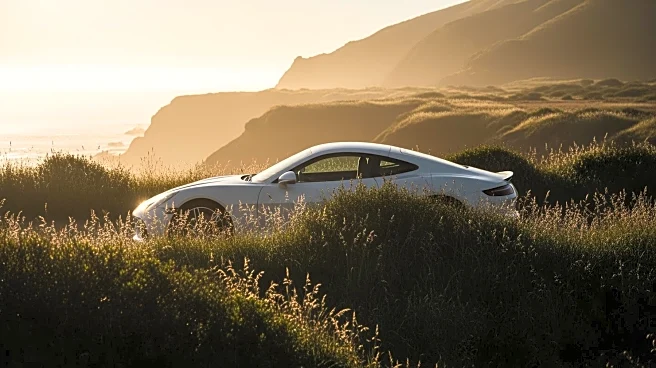 LAPD Investigates Abandoned Aston Martin on Pacific Palisades Hillside