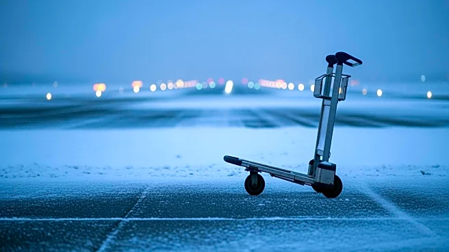 Winter Storm in U.S. Causes Flight Cancellations at Sangster International Airport