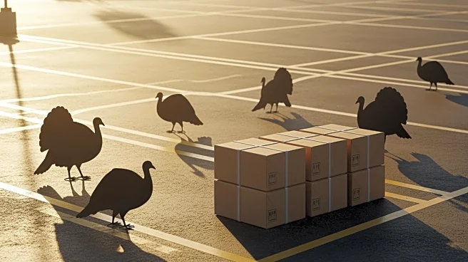 UPS Delivery Driver Faces Unusual Encounter with Turkeys in Parking Lot