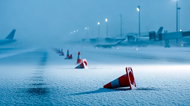 Winter Storm in U.S. Causes Flight Cancellations at Sangster Airport