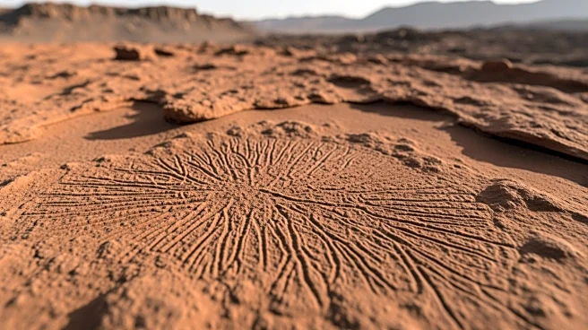 NASA's Curiosity Rover Explores Martian 'Spiderwebs' on Mount Sharp