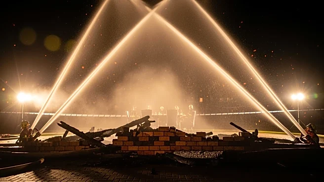 Colorado Fire Departments Collaborate to Extinguish Franktown Building Blaze