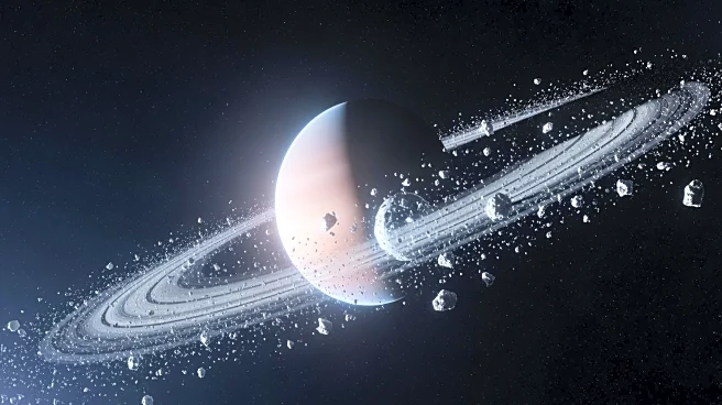 Astronomers Propose Collision Theory to Explain Saturn's Rings and Moon Dynamics