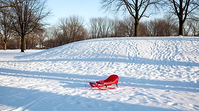 Boston Children Enjoy Sledding on Boston Common After Blizzard of 2026