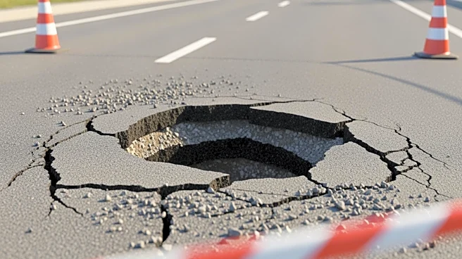 Sinkhole in Omaha, Nebraska Swallows Cars, Disrupts Traffic