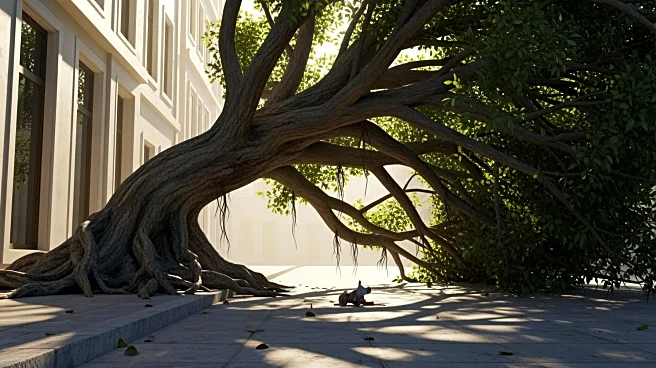 Tree Collapse in Hell's Kitchen Narrowly Misses Nun and Child